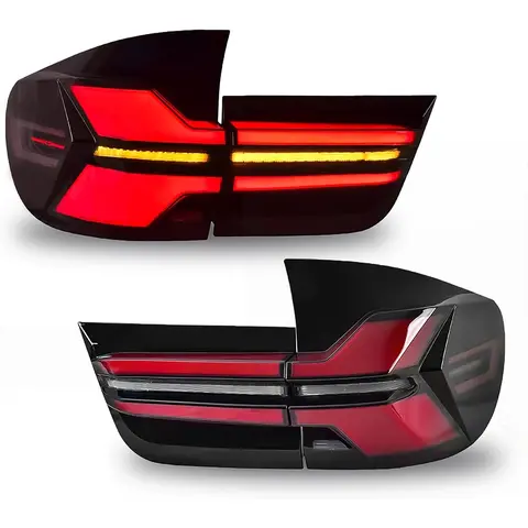 For BMW X5 E70 2007-2013 LED Tail Light Assembly Rear Lights with Turn Signal Lamp Brake Reverse Light Tailight Replacement