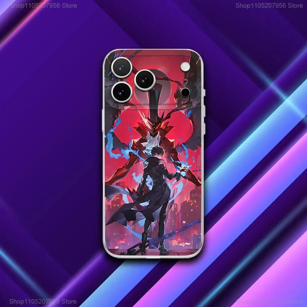 A-Amamiya-Ren jeu pour iPhone 11,12,15,14,13,17,16,Pro,Plus,E,Max,Air,Mini coque de téléphone magnétique givrée