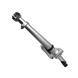 Folding Bike Stem Lightweight Aluminum Alloy Sturdy 25.4mm Reliable Adjustable Folding Bicycle Stem Telescoping Bike Stem