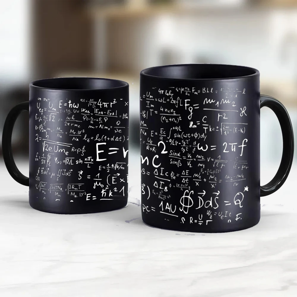 E = mc ² Formula of conservation of physical ceramic mugs office Tea Mug University physics teacher coffee mug husband gift cup