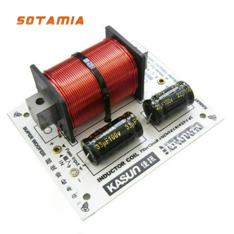 

SOTAMIA 1pcs 230W Subwoofer Dedicated HIFI Frequency Divider Subwoofer Crossover Audio Speaker DIY Sound Music Home Theater