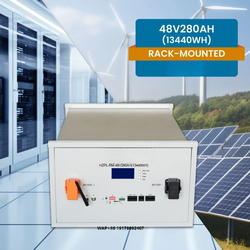 Factory Price High Voltage Lithium Ion Battery 15kw  Rack-mounted Lifepo4 Battery Solar Energy Storage Battery