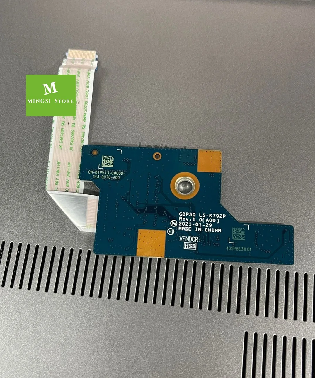 GENUINE FOR Alienware M15 R6 Junction Circuit Keyboard Control Board With GDP50 LS-K792P 0TPV43 TPV43