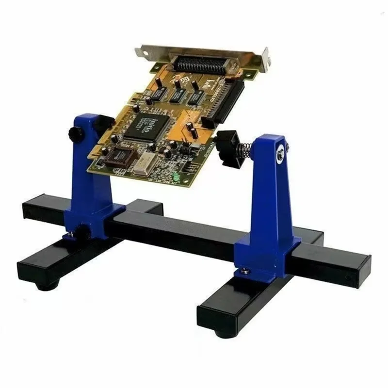 Fresh Adjustable PCB Board Holder 360° Rotation Tool Printed Circuit Board Soldering Stand Clamp Electronic Maintenance Fixture