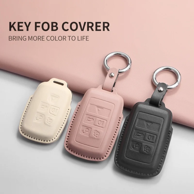 Key Fob Cover For All Land Rover Models, Fits Range Rover, Defender, Discovery, Velar, Evoque, Range Rover EV, Discovery Sport C
