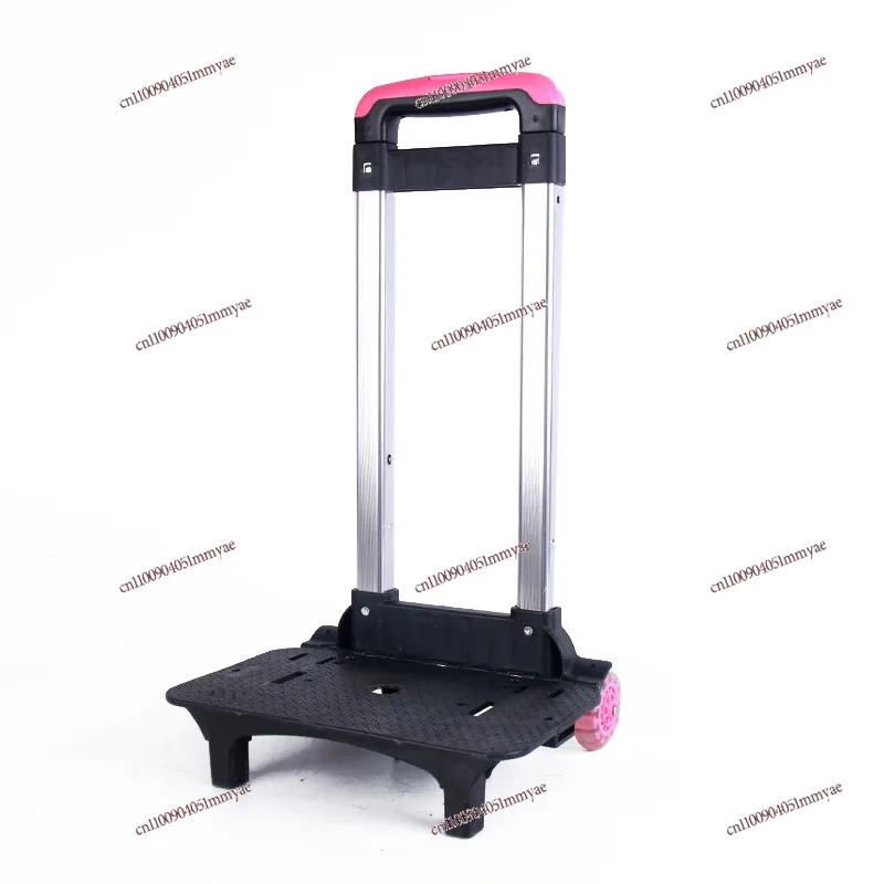 

New Primary School Bag Tie Rod Bag Rod Buckle Flash Two-wheel Rod Children's Schoolbag Universal