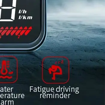 

Автомобильный проекционный дисплей M26 (HUD) на лобовое стекло: цифровой спидометр, тахометр, индикатор температуры воды, электронные автоаксессуары