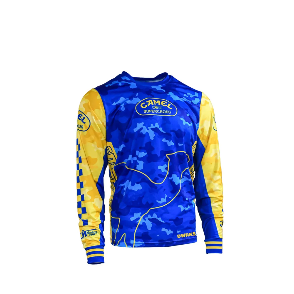 Enduro MTB downhill jersey bike motocross jersey mx maillot ciclismo hombre dh jersey off road Mountain bmx cycling jersey