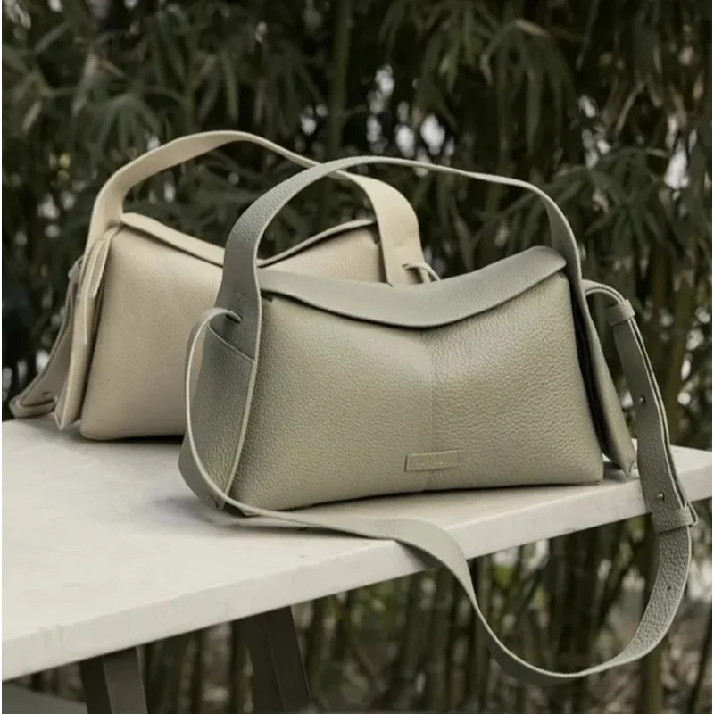 

Songmont Hanging Ear Series Eaves Bag Designer New Head Layer Cowhide Commuter Handheld Crossbody Hobo Bag Luxury Handbags