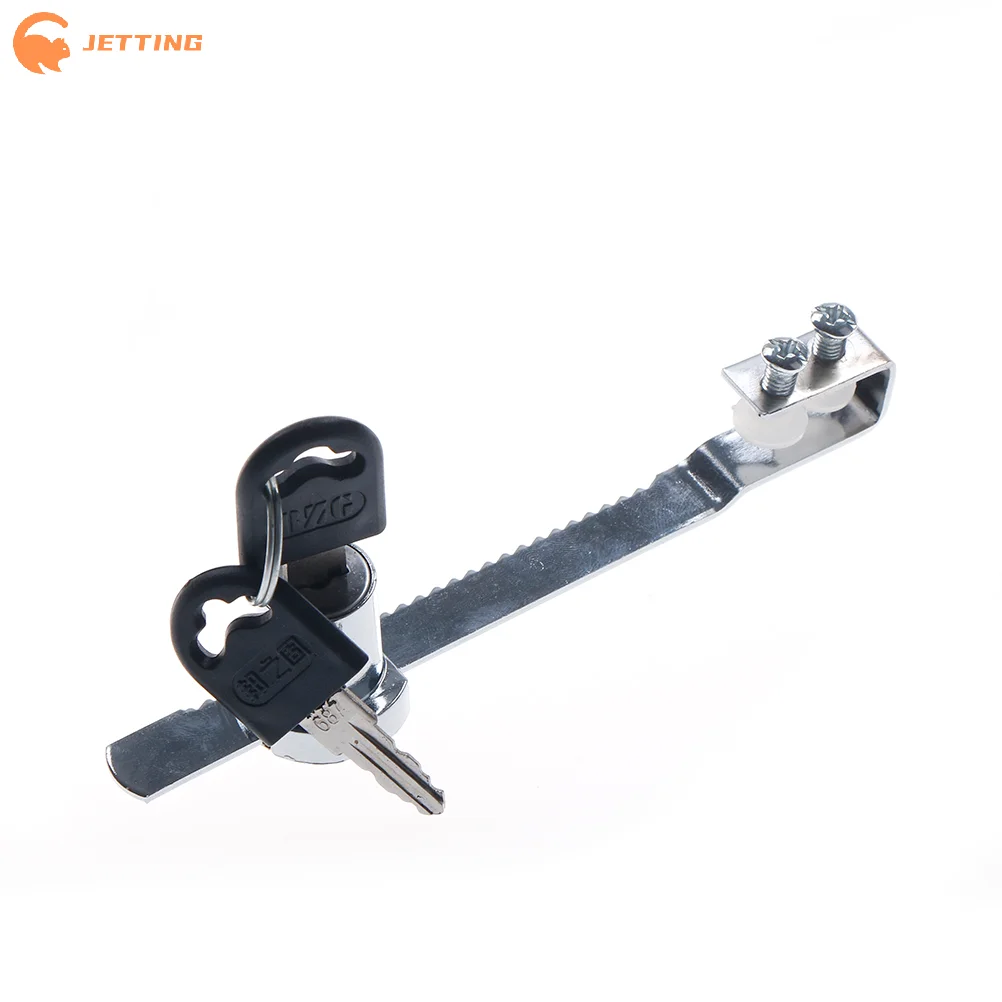 (New) Practical Cabinet Glass Door Lock+Keys For Reptile Showcase Display Case
