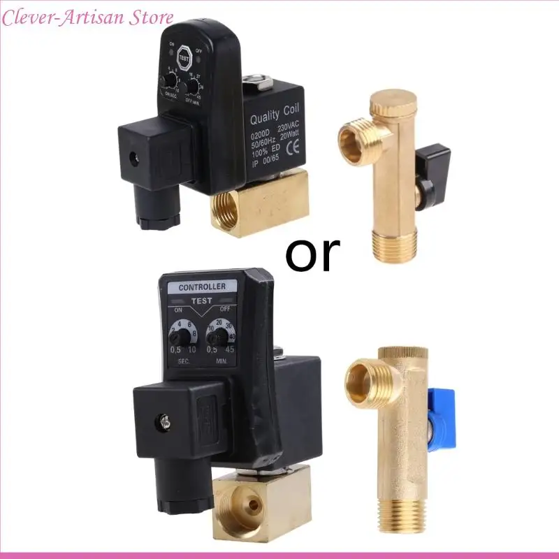 E06B G1/2 Dreno eletrônico automático para a válvula Gas 2 vias para o tanque dreno automático para