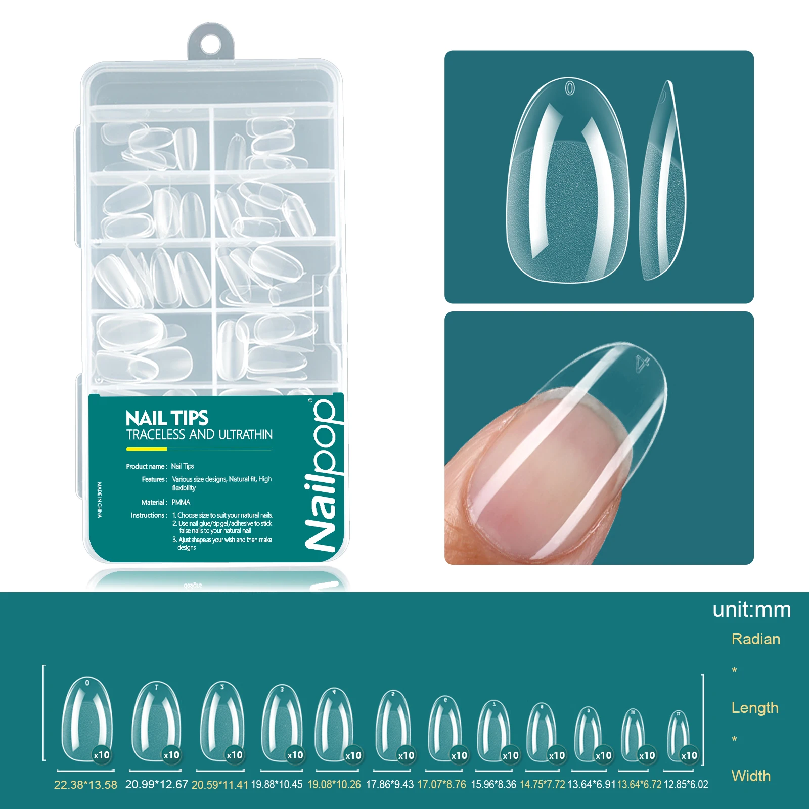 Oval 002 120pcs