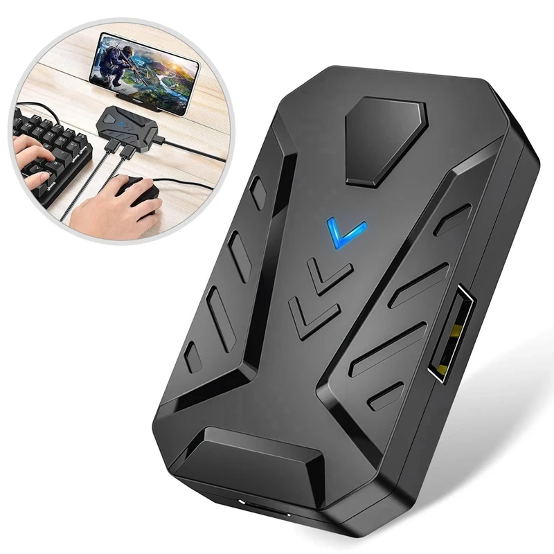 GAMWING MIX PRO Mouse and Keyboard Converter for Android and Mobile Phone Game Peripheral Keyboard and Mouse Converter