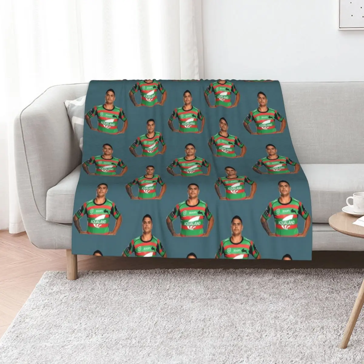 Latrell Mitchell Throw Blanket wednesday Summer Beddings Cute christmas decoration Soft Big Travel Blankets