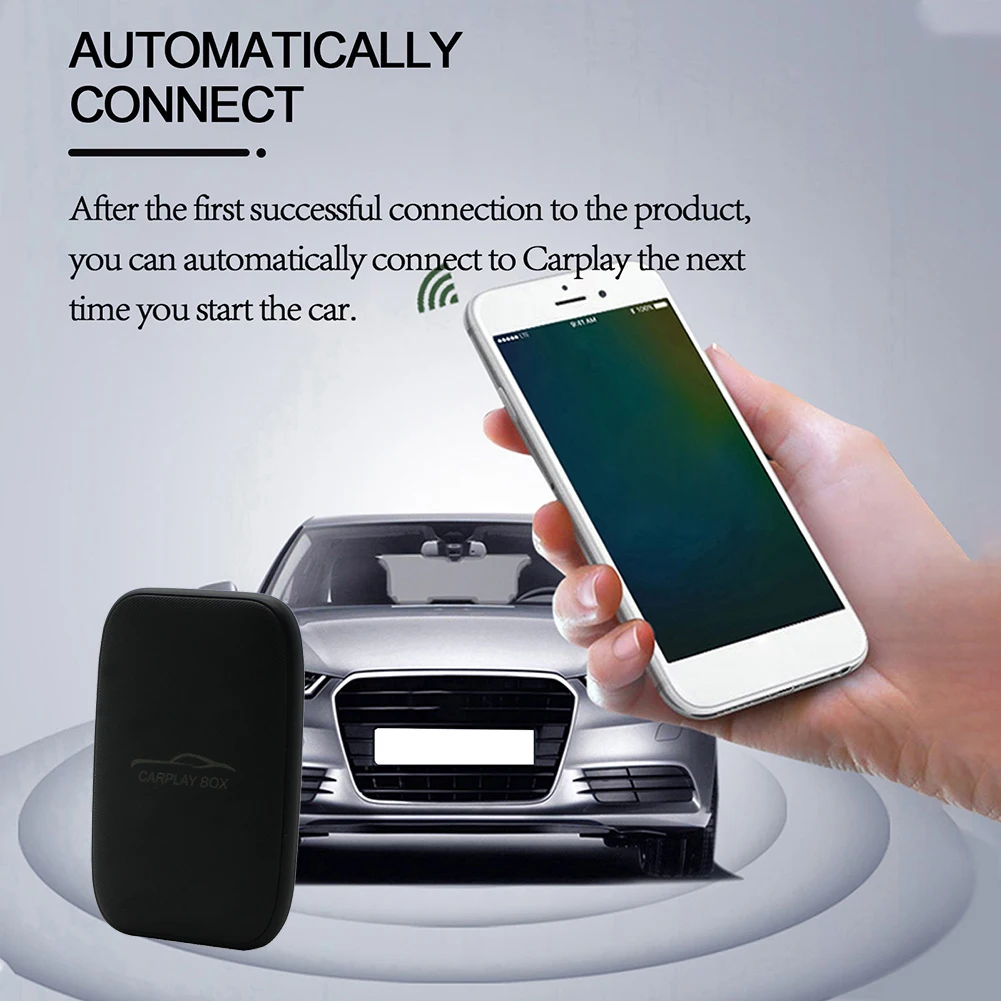 Universal Magic Box Carplay Wireless Portable Multimedia Box Bluetooth-Compatible Auto Accessories