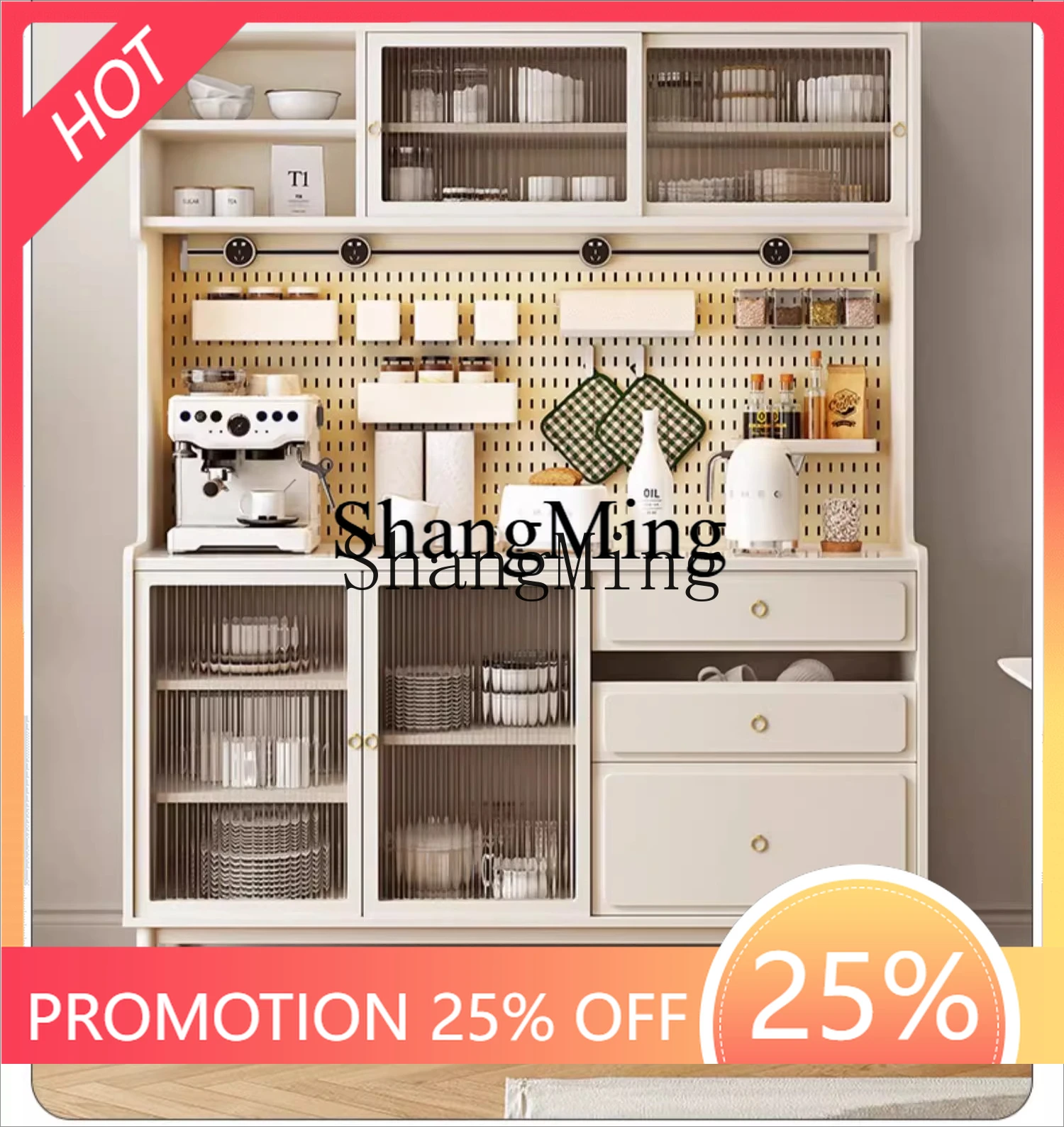 

CL integrated against the wall home restaurant locker multi-functional wine cabinet cupboard