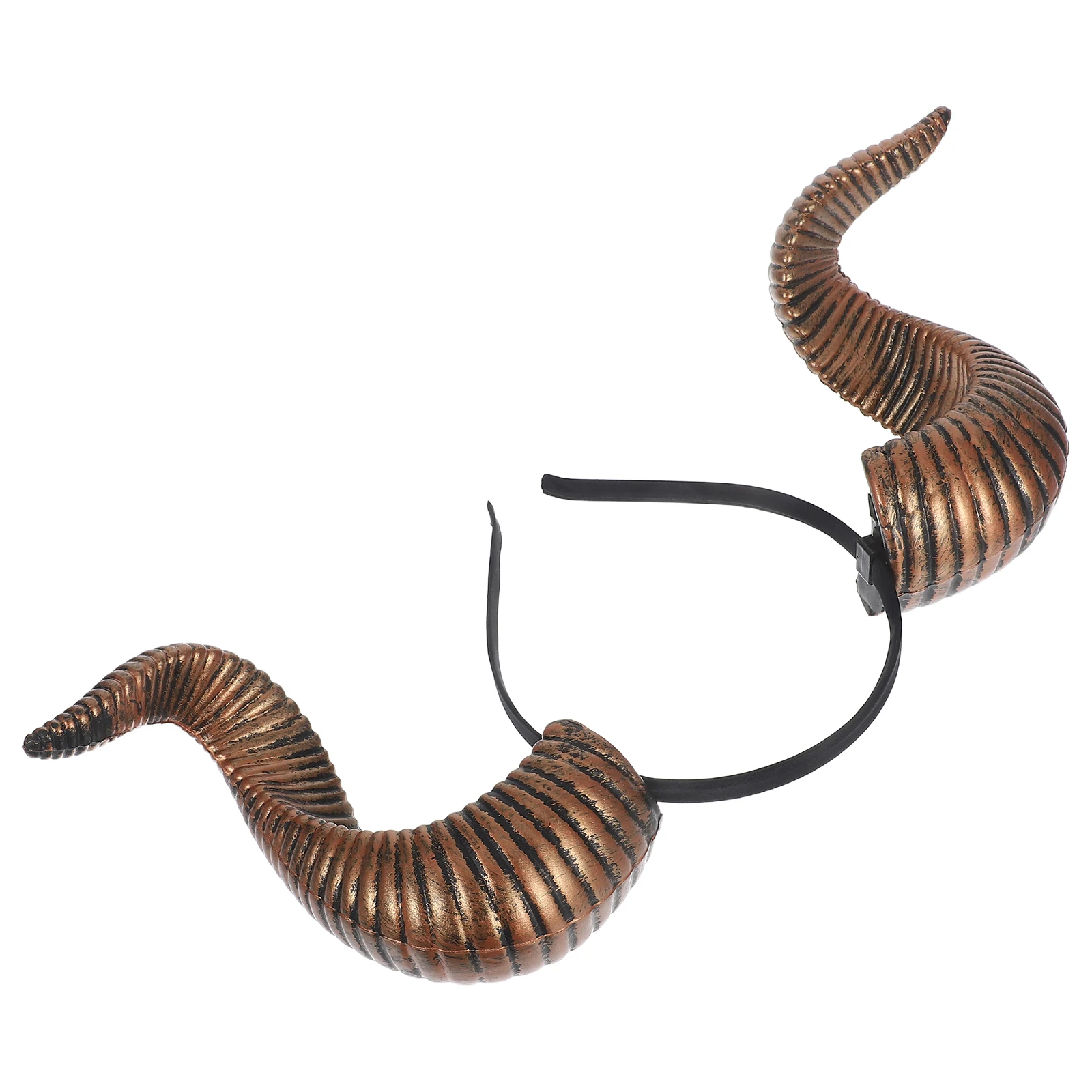 

Halloween Costume Accessories Headband Cosplay Accessory Golden Horns for Women