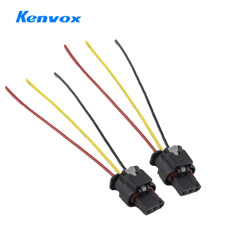 

SORGHUM 4F0973703 For Ford Galaxy BMW X3 E83 X5 F18 F10 Audi A1 Volvo S80 V70 XC60 PDC Sensor Plug Pigtail Connector Cable Wire