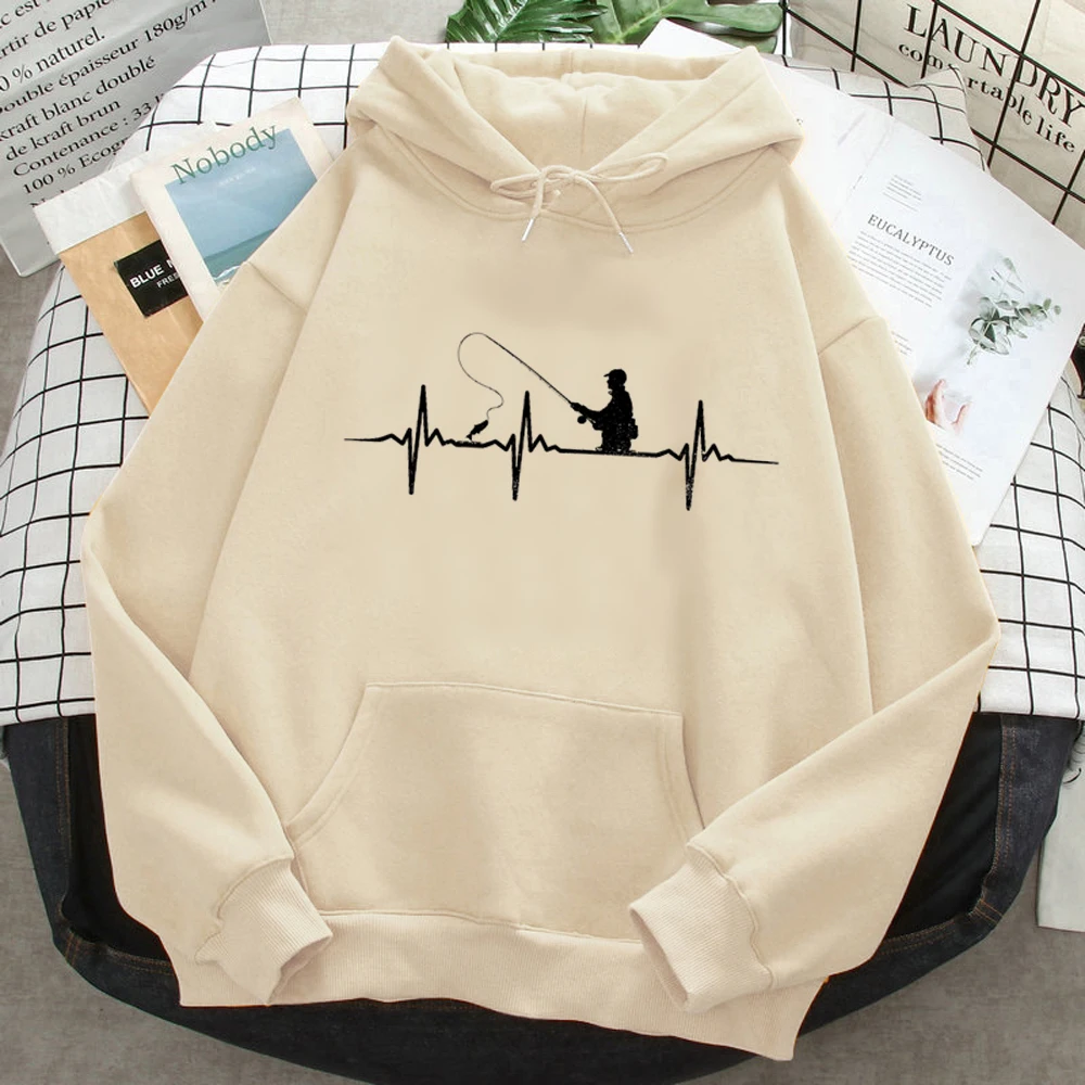 All for Fishing in Summer hoodies women Fleece harajuku anime Korean style Hood tracksuit women 90s clothes