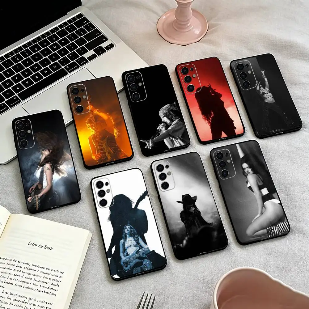 B-Blue Strips-s JessieS Murph-h Phone Case For Samsung S25,S24,S21,S22,S23,S30,Ultra,S20,Plus,Fe,Soft Silicone Black Cover