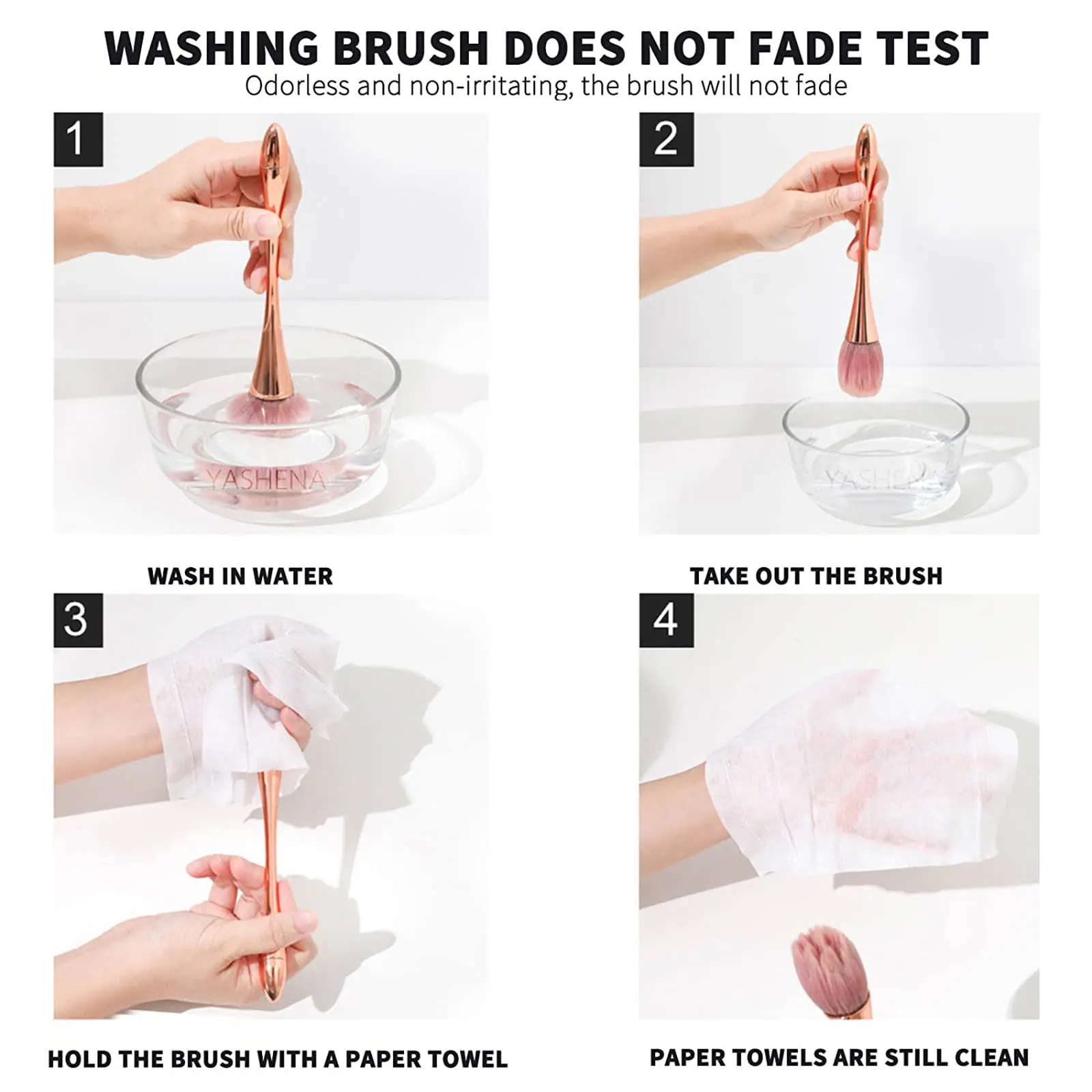 2pcs Nail Dust Brush Acrylic Brush Cleaner Nail Brushes for Cleaning Dust Dip Powder Brush