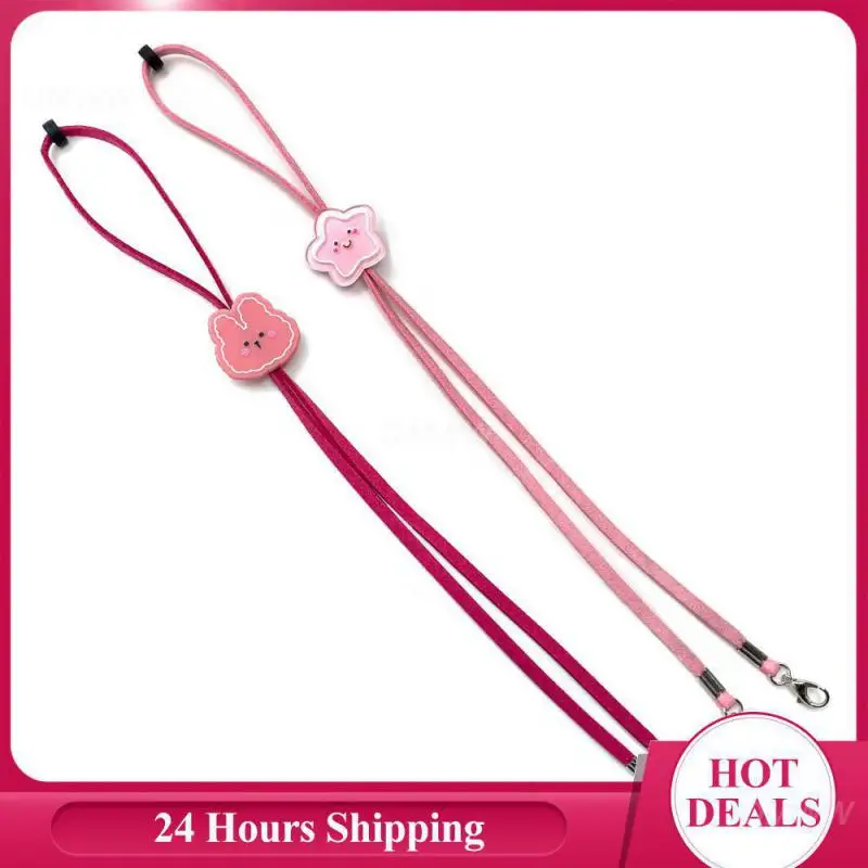 Mask Hanging Rope Adjustable Colorful Children Glasses Cord Lanyard Student Masks Holder Rope Strap Boys Cartoon