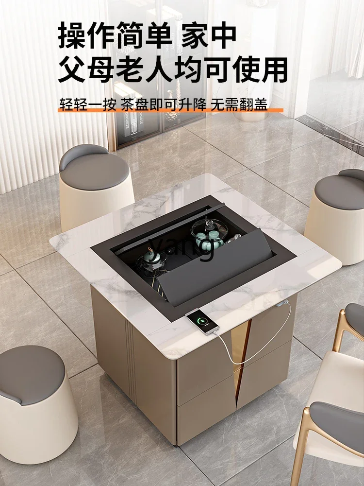 L'm m Multifunctional coffee table Fully automatic integrated tea making balcony tea table and chair combination