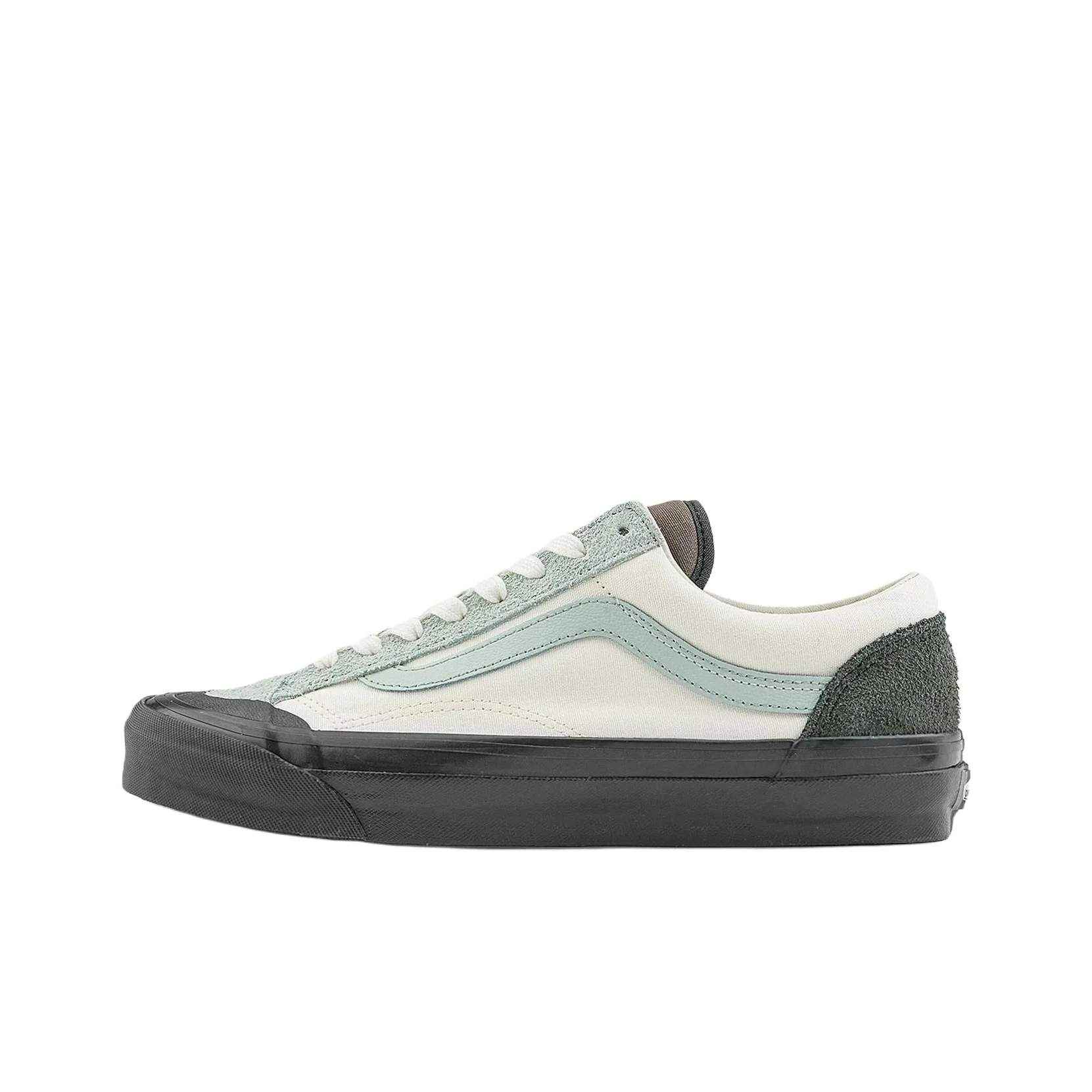 POIZON Vans Old Skool Reissue 136 'Preto Verde Claro'