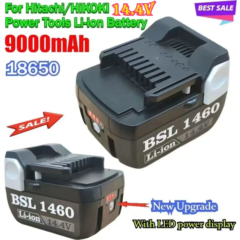 

For Hitachi/HiKOKI 18V Power Tools Li-ion Battery 9000mAh for BSL1830 BSL1850 BSL1860 BCL1815 EBM1830 BSL1840 330139 DS18DBL
