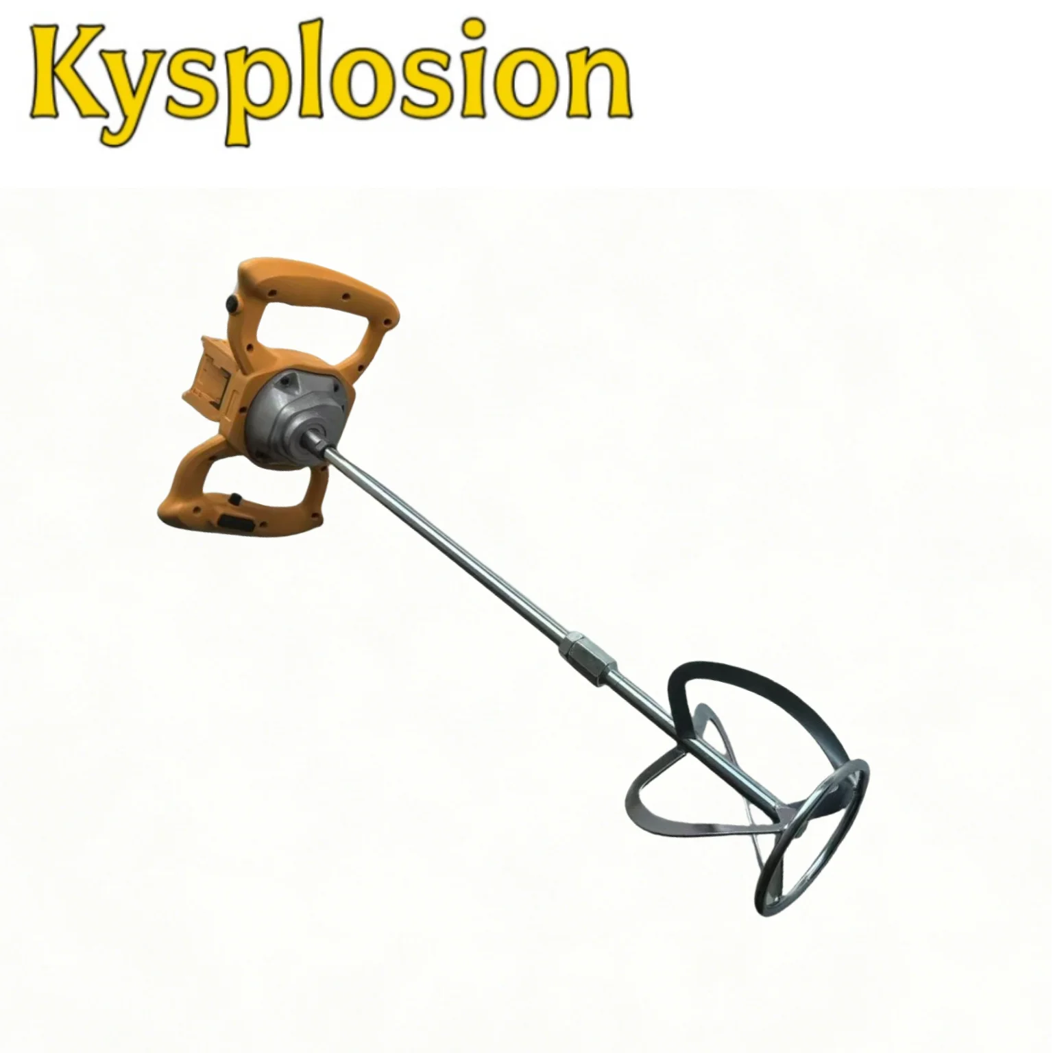 Cordless Concrete Mixer 6-Speed Handheld Cement Mixer for Dewalt 20V Battery for Mud Mortar Paint Grout Plaster