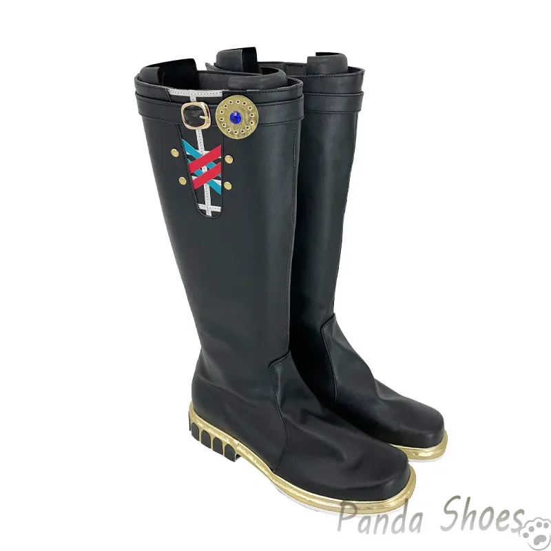 Umamusume Pretty Derby Oguri Cap Cosplay zapatos Anime juego Cos Botas Largas Cosplay disfraz Prop zapatos para fiesta de Halloween Con