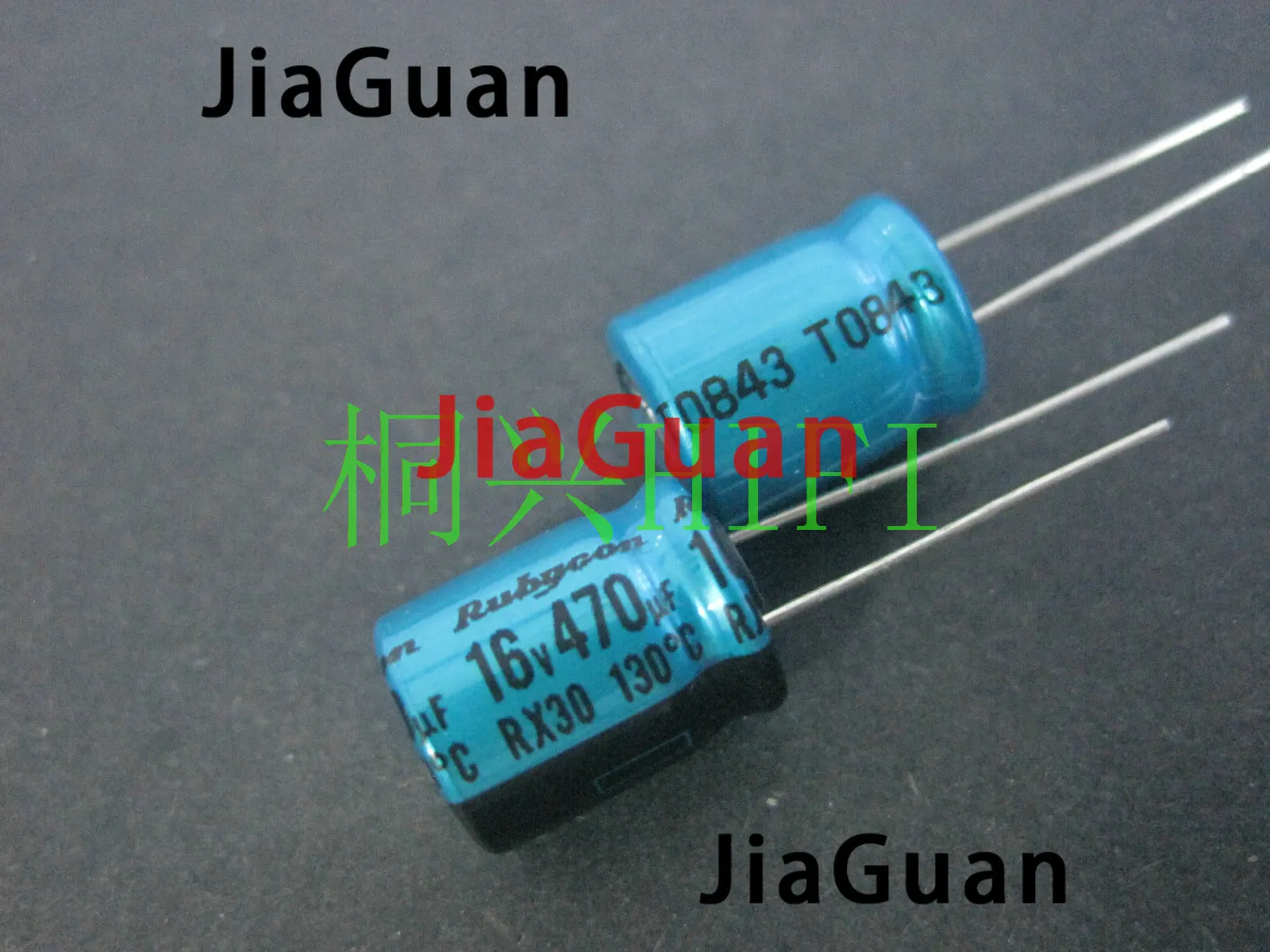 20PCS NEW RUBYCON RX30 16V470UF 10x12.5MM Electrolytic Capacitor rx30 470uF/16V 130 degrees 470UF 16V