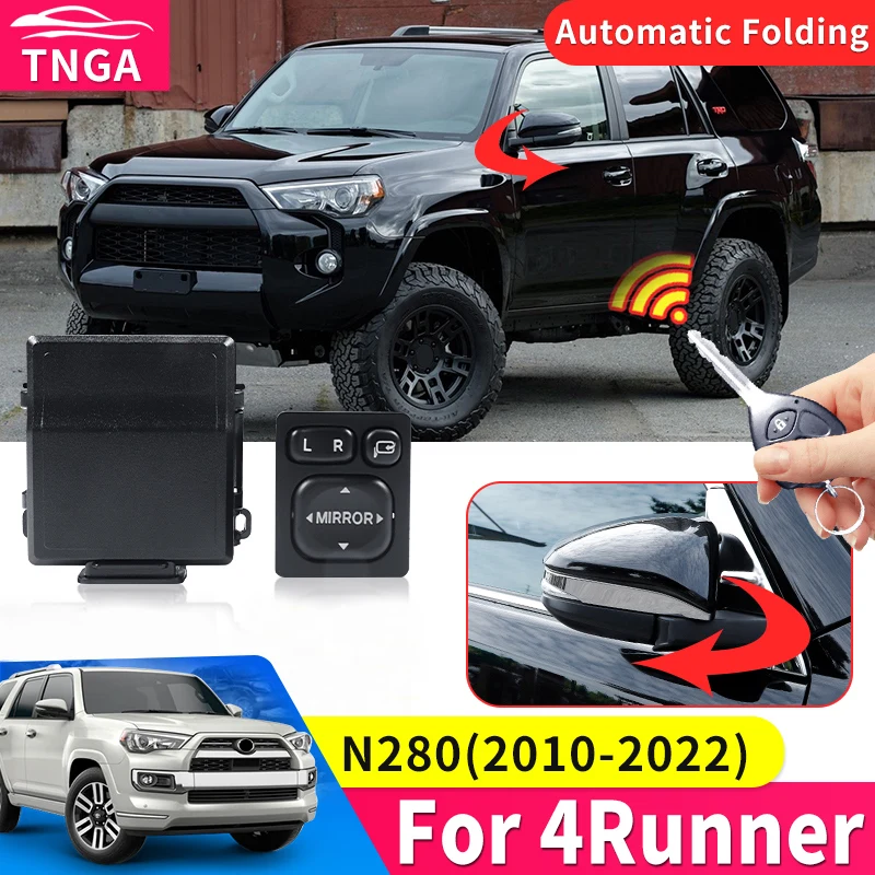 For Toyota 4Runner TRD Pro Sport SR5 2012-2022 Modification Accessories Rearview Mirror Electric Folding Automatic Expansion