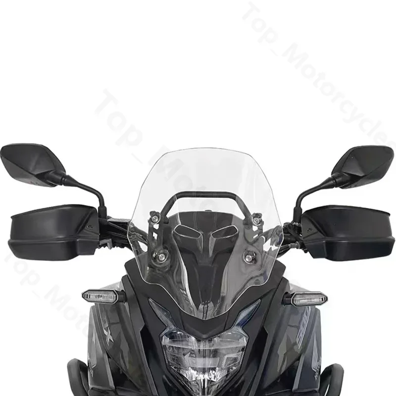 شاشة لهوندا CB400X CB500X دراجة نارية رياضية الزجاج الأمامي منحرف الرياح قناع أسود CB 400X CB 500X #4