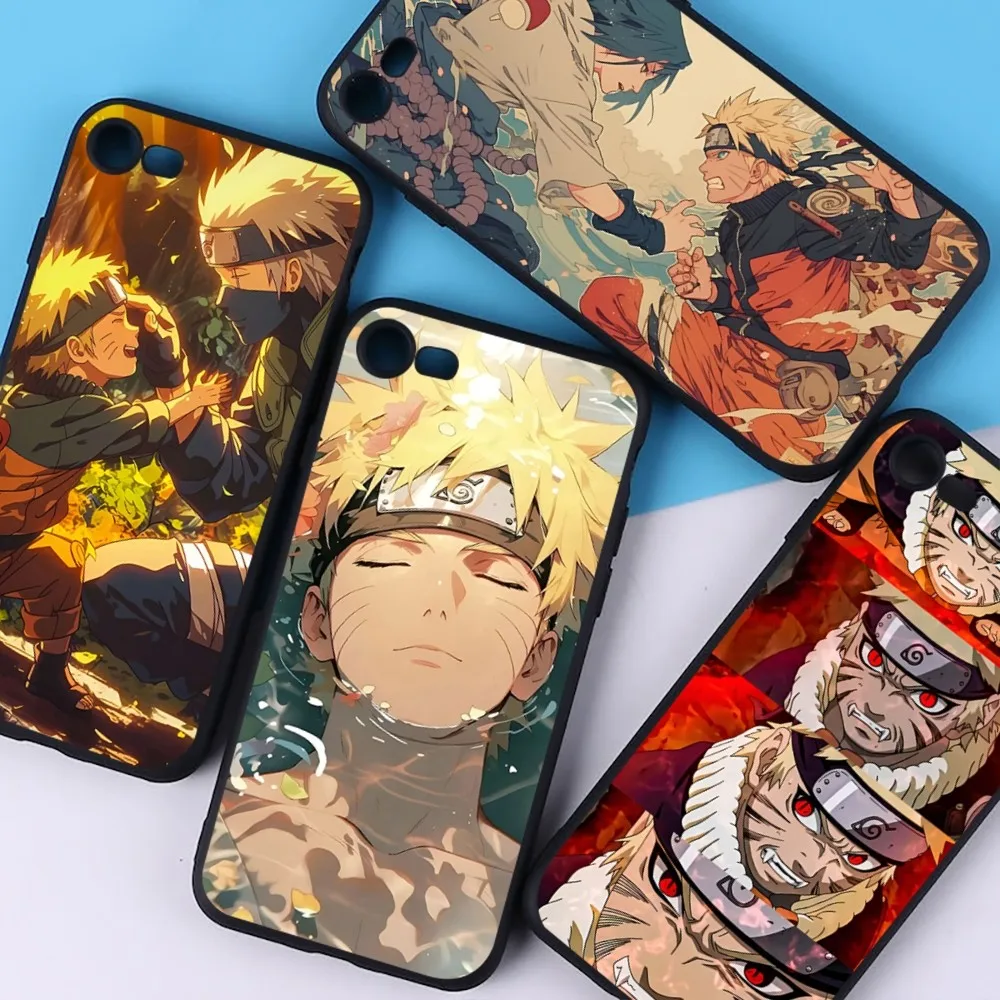 Anime Cool-N-Narutos Phone Case For IPhone 16 15 8 7 6 6S Plus X SE XR XS 14 11 12 13 Mini Pro Max Mobile Case