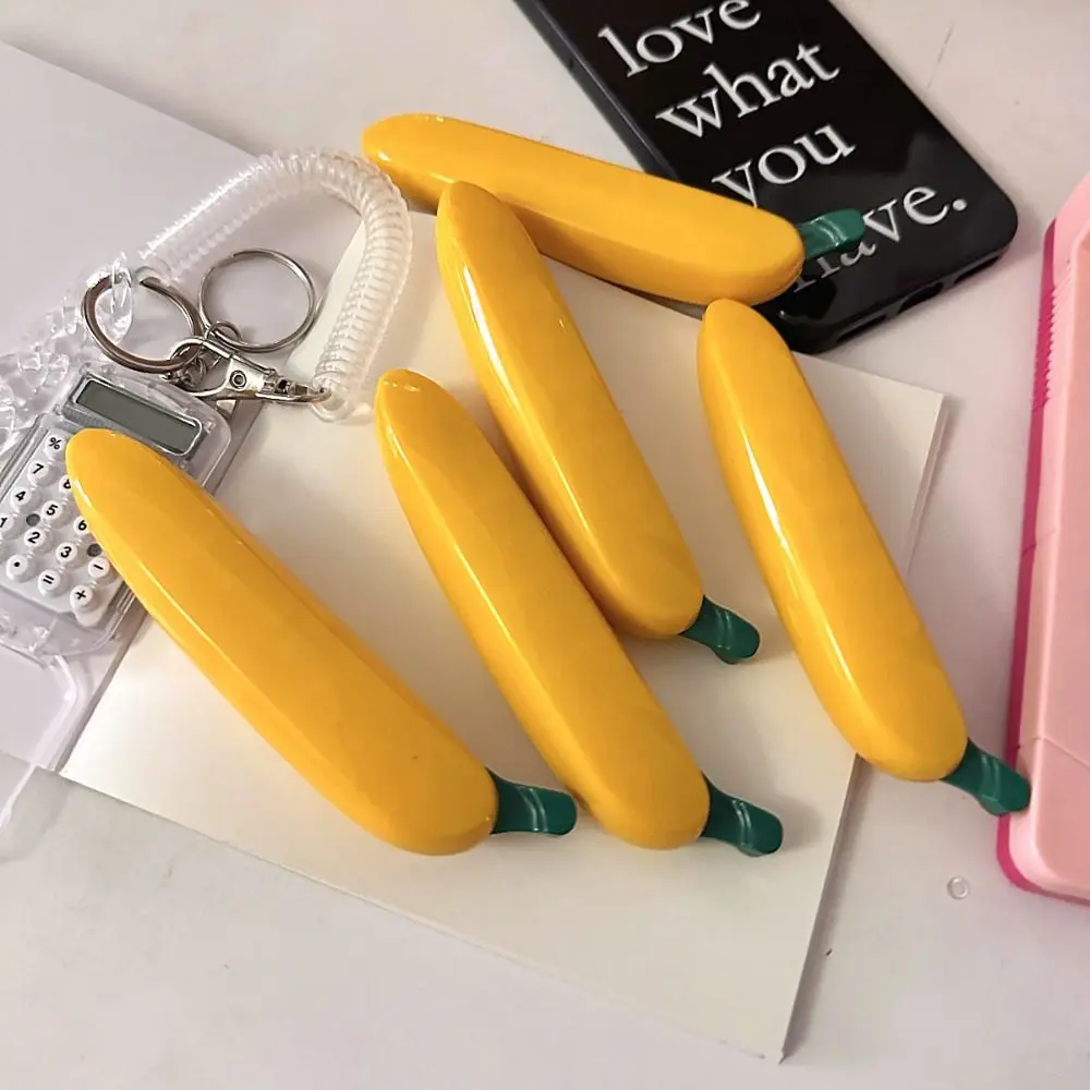 Cancelleria creativa Ins Style Portable Lovely penna a sfera Cartoon Cute Simulation Banana Toy premi