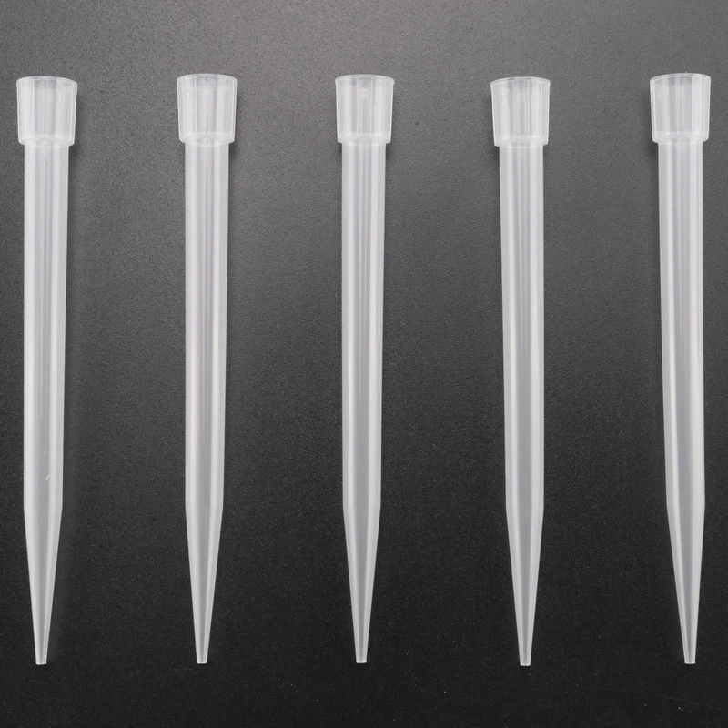 5ML Pipette Tips Lab Microchemical Transparent Liquid Micropipette Pipettor Tips 5ML 300Pcs - Autoclavable