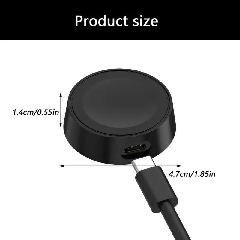 652f Base chargement universelle montre intelligente avec mécanisme sécurité Compact ABS Design Fast Power Delivery