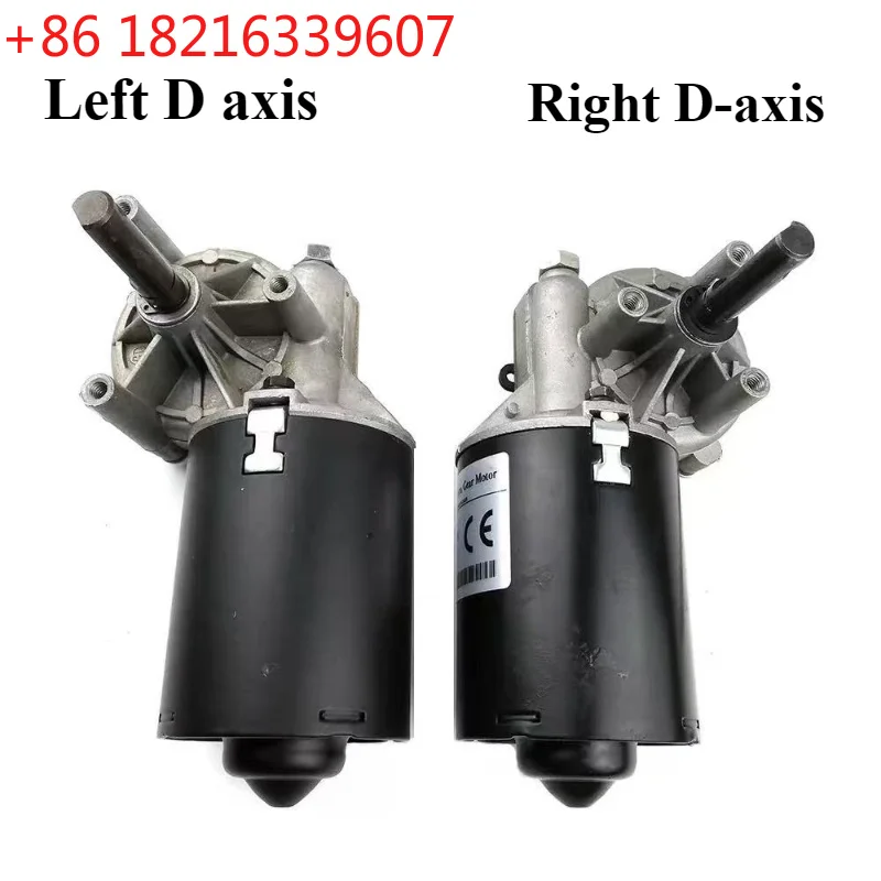 YAO 24VDC High torque worm gear reducer motor 30rpm 50rpm 100rpm Worm Gear Motor wiper barbecue grill Rolling shutter door motor