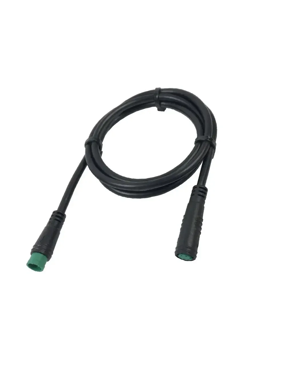 AliExpress Soverup 5Pin Male To Female E-bike Extension Cable Green Connector For Electric Bike Bafang Display Extension Cable Waterproof 8