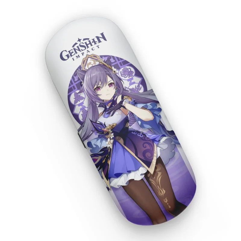 Genshin Impact Anime Cosplay Glasses Case Baal Xiao Zhongli HuTao Ganyu Klee Eula Venti Tartaglia Shenhe Fans Collection Gifts