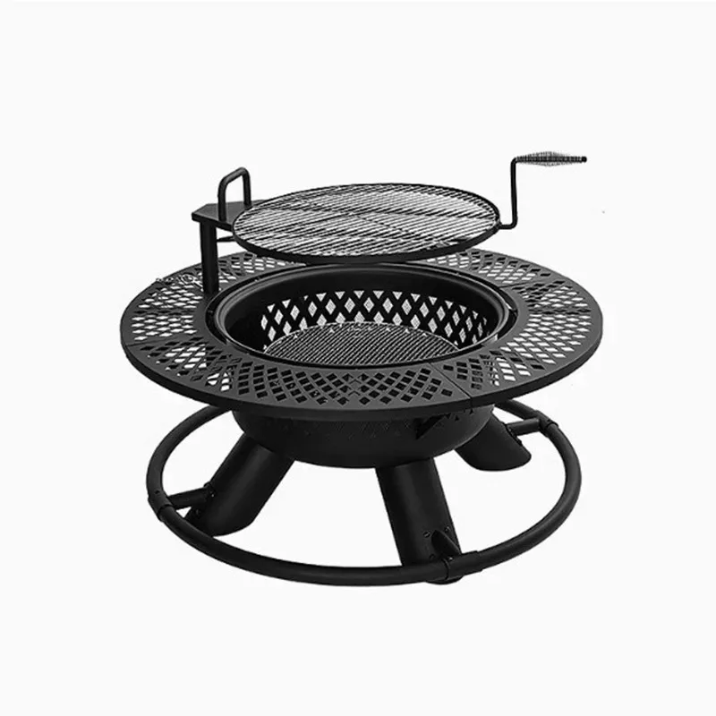 Home stove for cooking tea, roasting brazier, outdoor barbecue grill, barbecue grill, firewood heating, courtyard villa