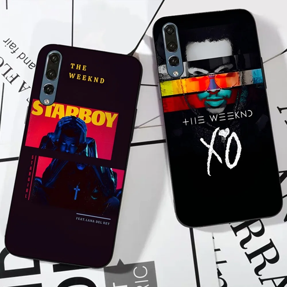 The W-Weeknd X-XO Singer Phone Case For Huawei P 8 9 10 20 30 40 50 Pro Lite Psmart Honor 10 Lite 70 Mate 20lite