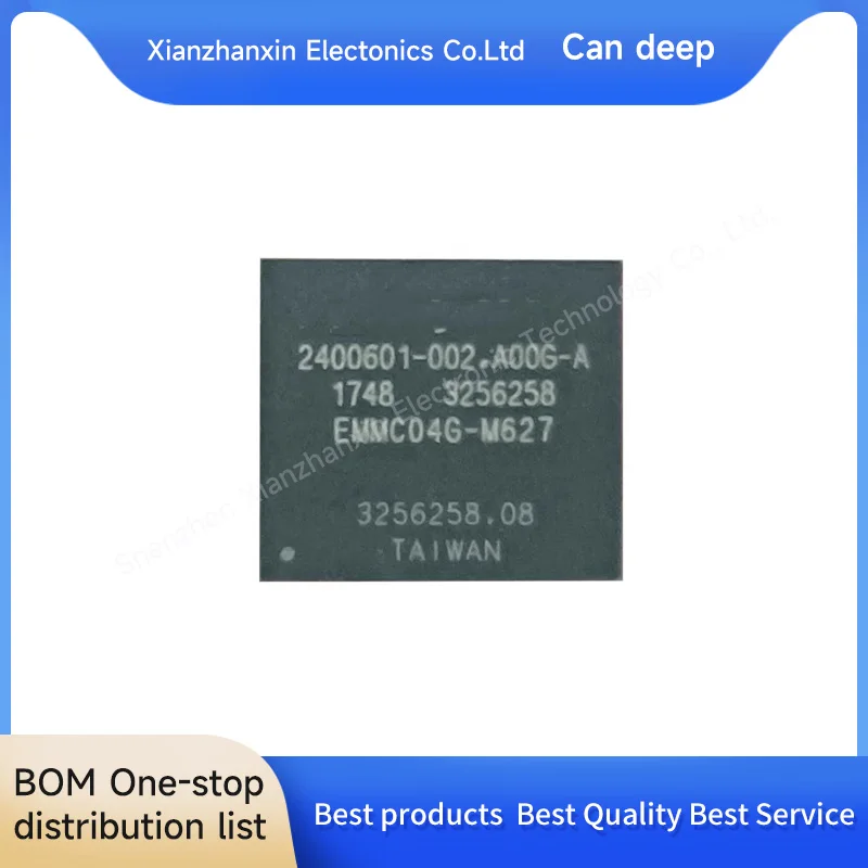 1pcs/lot EMMC04G-M627 EMMC04G BGA-153 EMMC 4GB Storage chip IC in stock