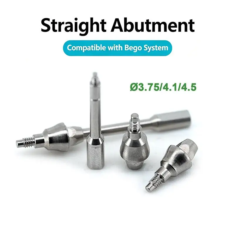 Right-angle Titanium Substrate Base Replacement Repair Cap 1 Set Durable for Professional Dental Clinical Repair Work Use