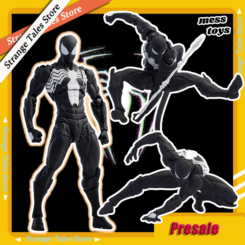 

Игрушки-пауки, симвобиот, фигурка Человека-паука, Messtoys, Алый паук, черный костюм, сосед, экшн-фигурка, аниме-модель, подарки, игрушки