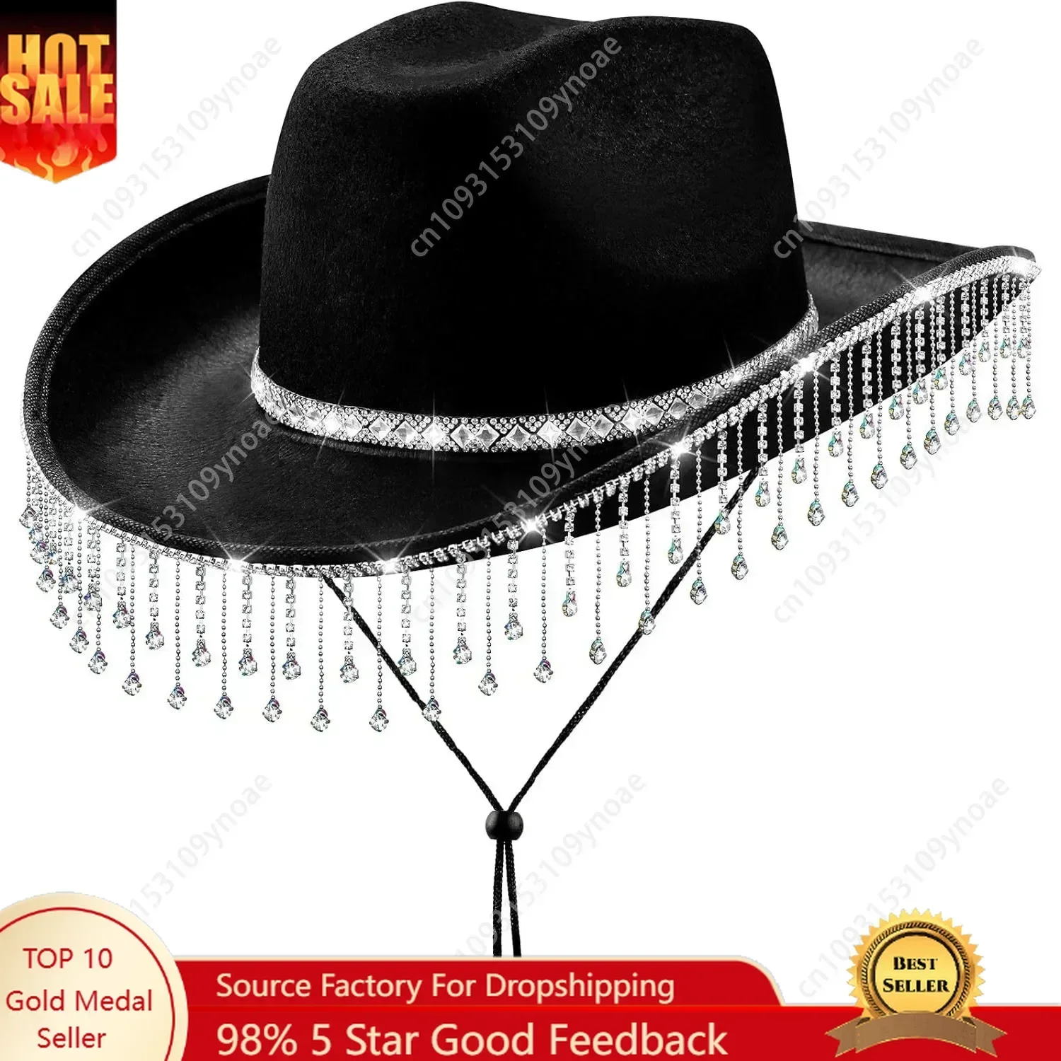 

Bridal Party Cowgirl Hat Bachelorette White Cowboy Hats Women Bride Fashion Gift Halloween Costume Western Country Style