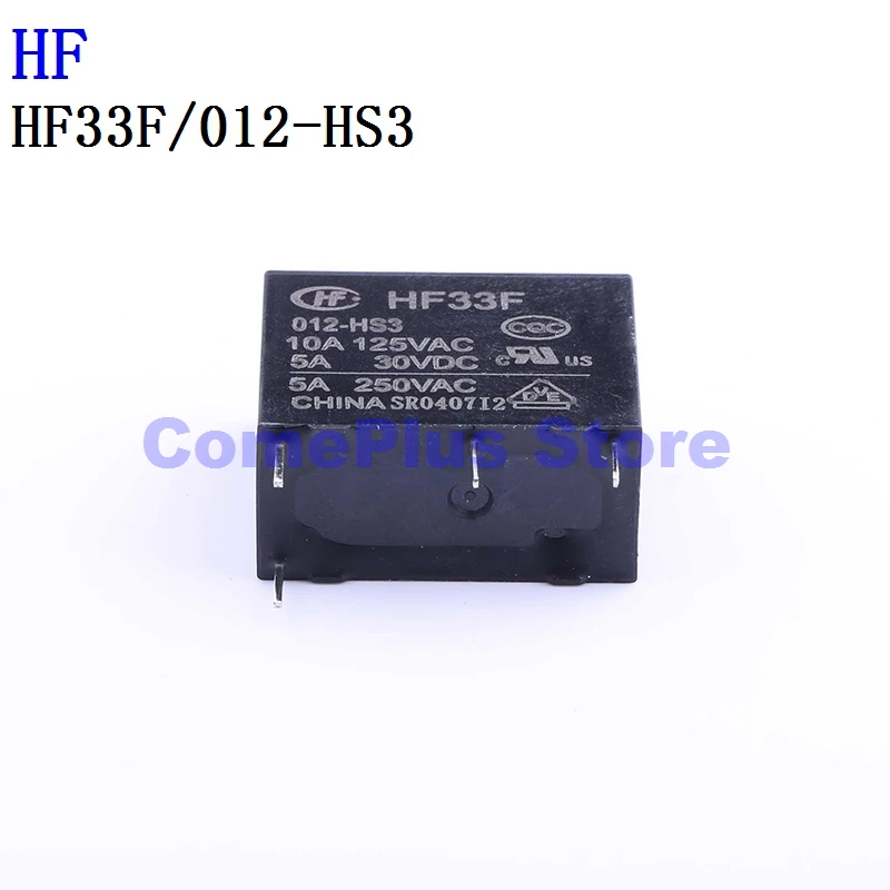 Imagem -02 - Relé Hf33f 005-hs3 do Poder do hf 012 024 5v 12v 24v Pcs