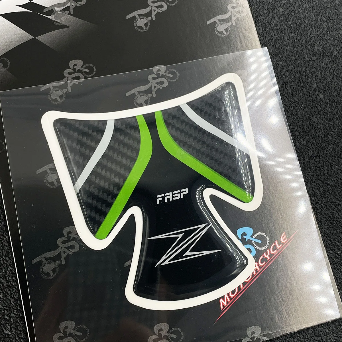 

Motorcycle Tank Sticker Logo For Z900 Tank Decal 5D Carbon