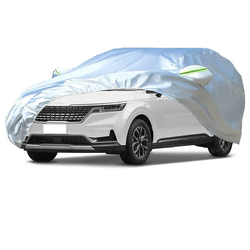 For KIA Carnival Car Cover Outdoor Protection Covers Snow Sunshade Waterproof Dustproof Exterior UV Car Accessories